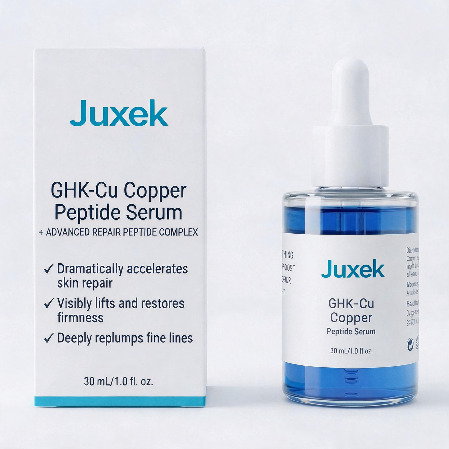 🔥 Buy 1 Get 1 FREE 💙 Juxek GHK-Cu Peptide Serum ✨