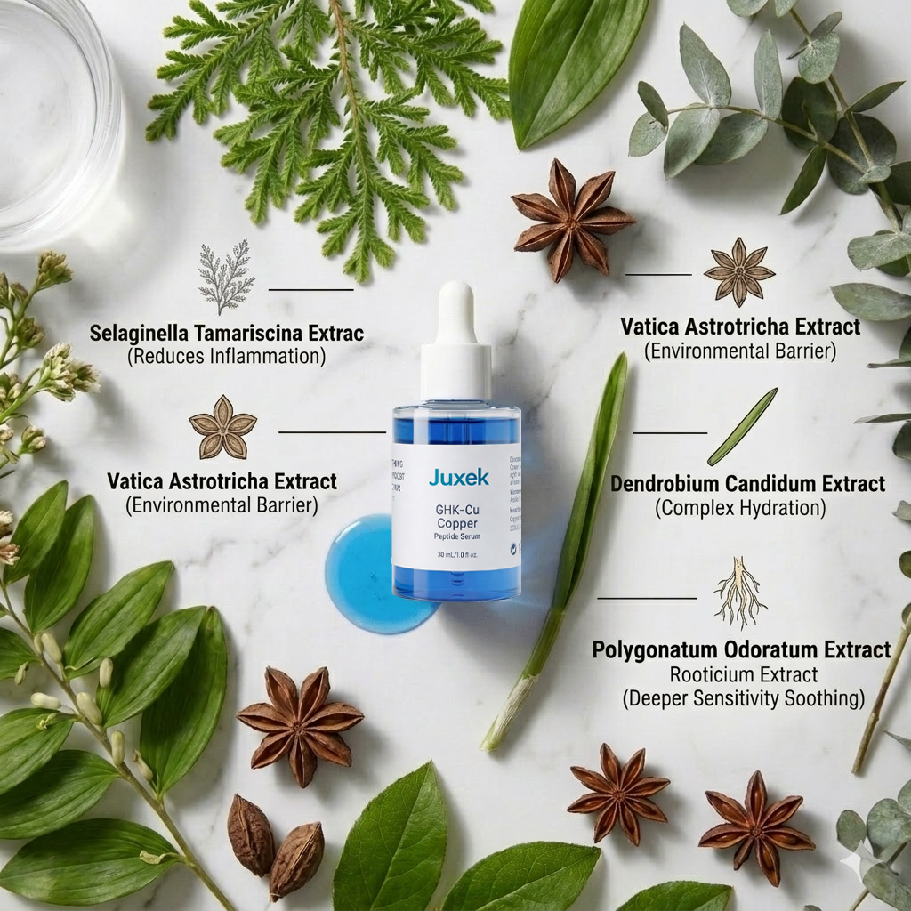 🔥 Buy 1 Get 1 FREE 💙 Juxek GHK-Cu Peptide Serum ✨