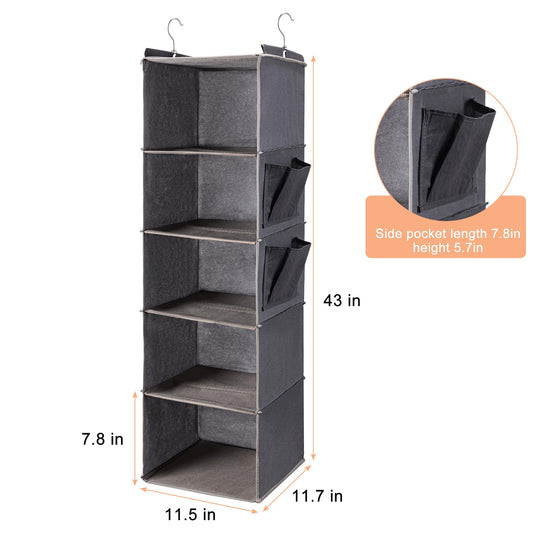 Hanging Closet Organize and Shelves