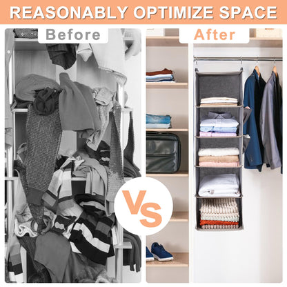 Hanging Closet Organize and Shelves