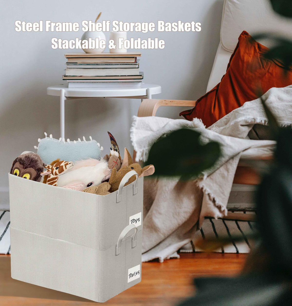 Closet Clothes Organizer with Handle
