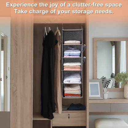 Hanging Closet Organize and Shelves