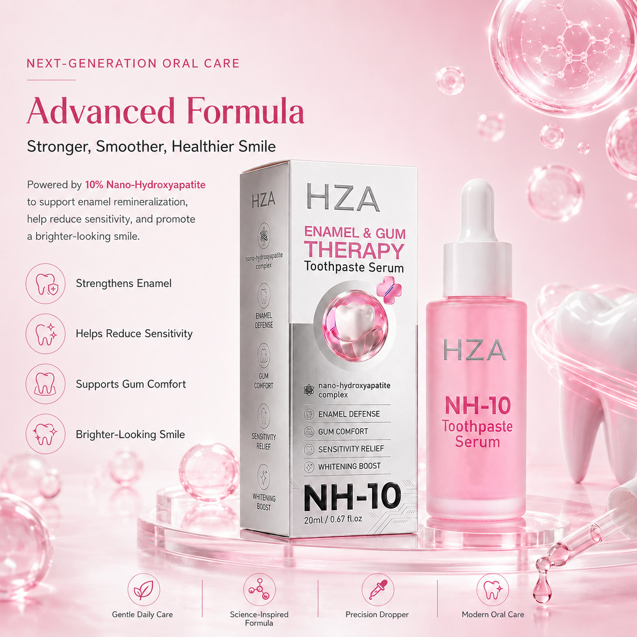 Thismile NH-10 Toothpaste Serum for Enamel and Gum Care – Advanced Therapy
