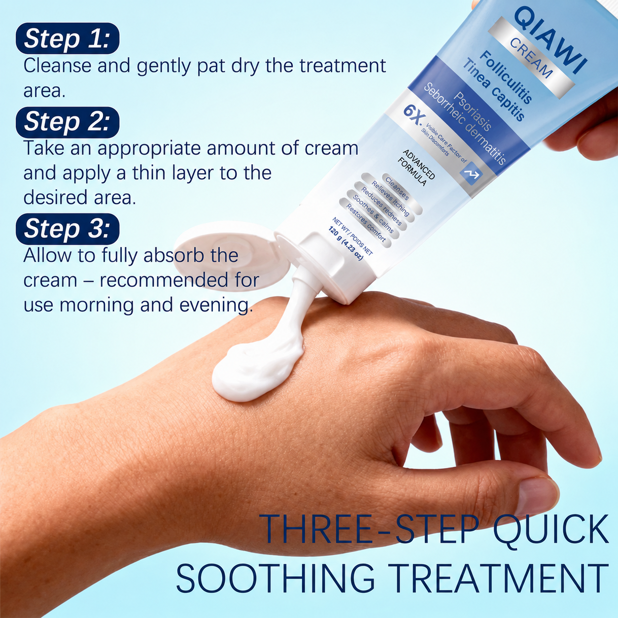 Folliculitis Soothing Cream for Folliculitis Scalp Face and Body✨