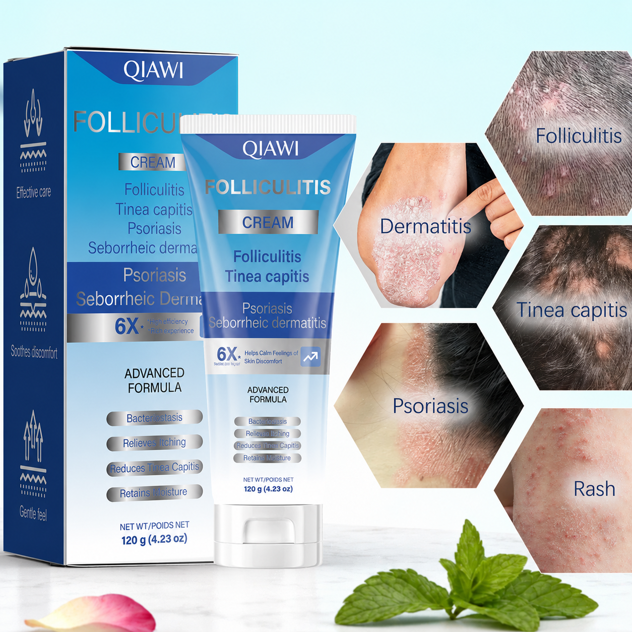 Folliculitis Soothing Cream for Folliculitis Scalp Face and Body✨