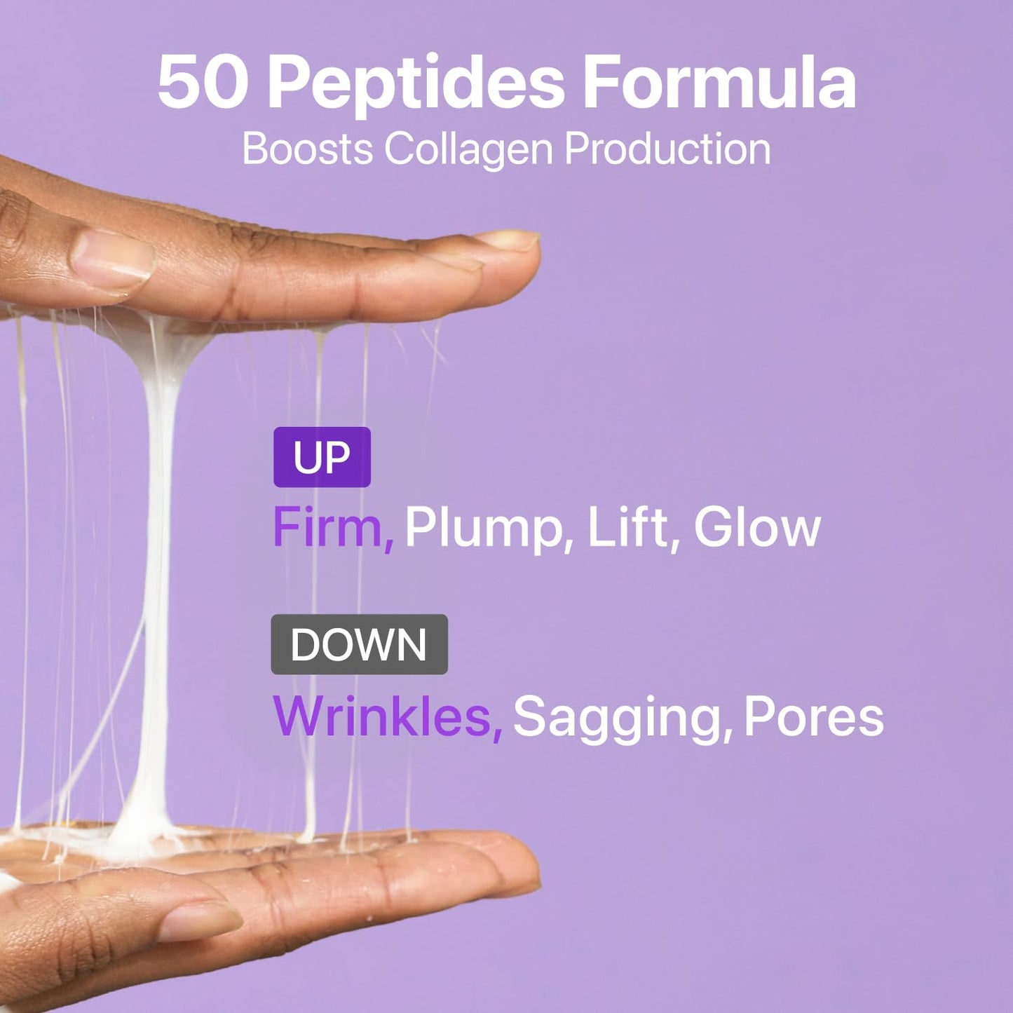 🎁 Buy one get one free today! HOAOT No.9 NAD+ 50 Peptide Firming Serum 💜 Suitable for face, neck, and body. Helps smooth fine lines and firm skin.