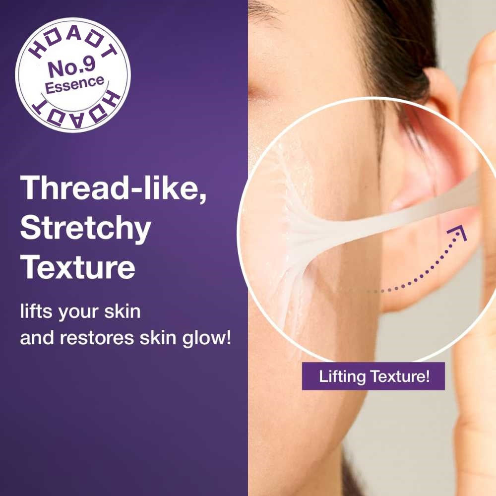 🎁 Buy one get one free today! HOAOT No.9 NAD+ 50 Peptide Firming Serum 💜 Suitable for face, neck, and body. Helps smooth fine lines and firm skin.