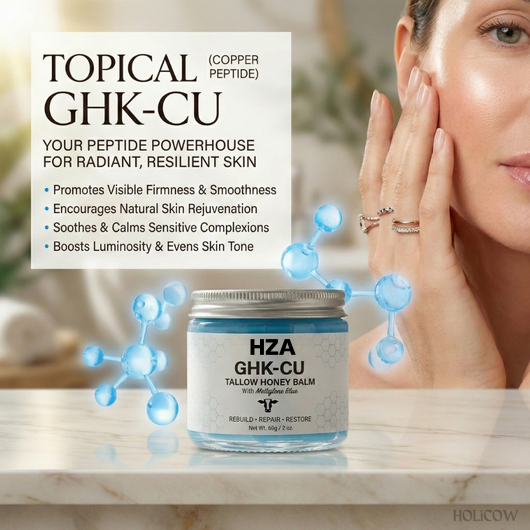 HZA GHK-CU  Tallow Honey Balm with Methylene Blue
