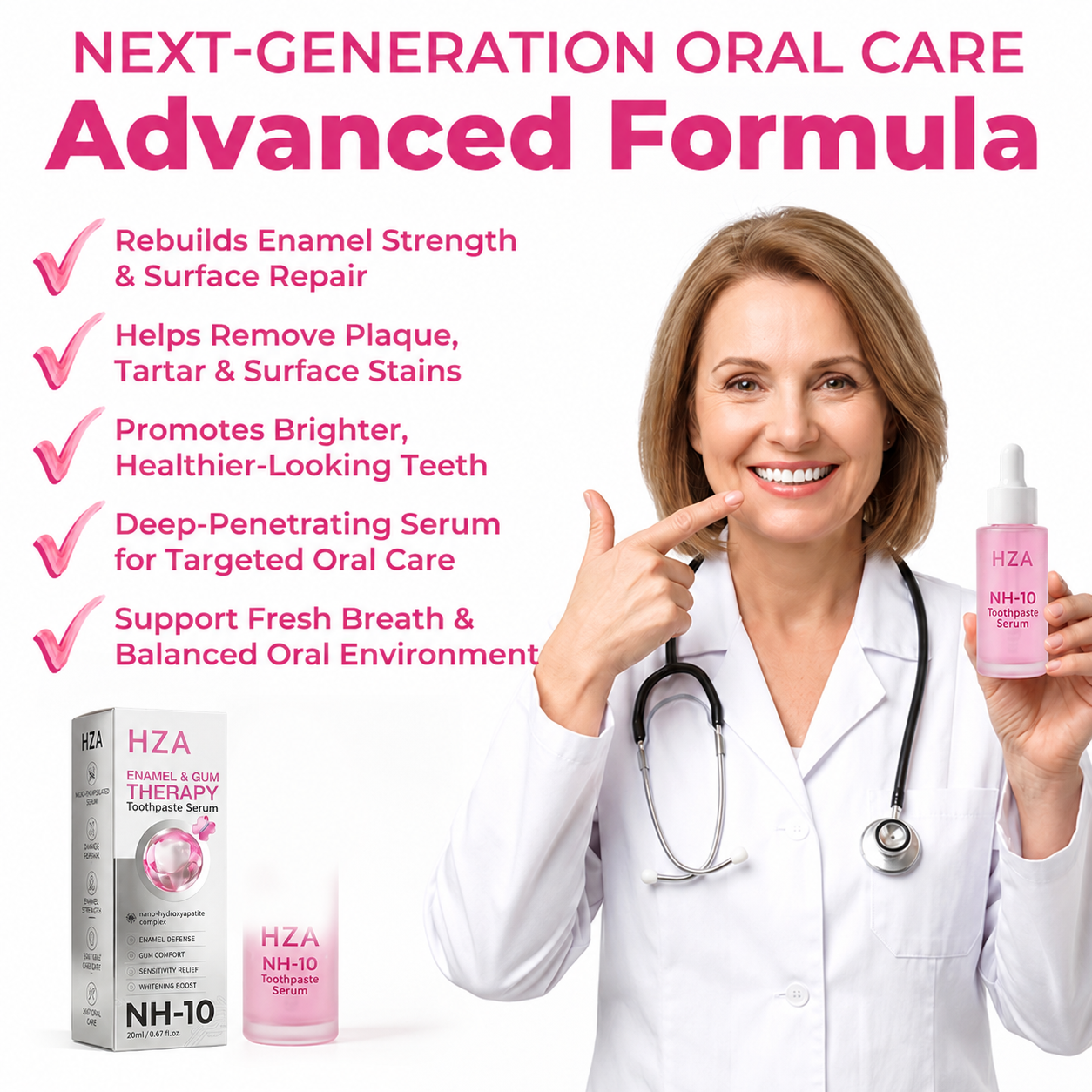 Thismile NH-10 Toothpaste Serum for Enamel and Gum Care – Advanced Therapy