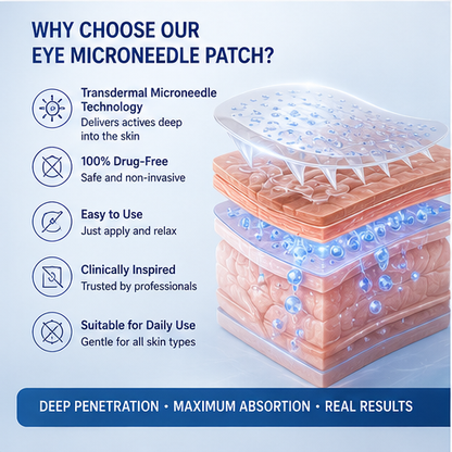 👍 BUY 1 GET 1 FREE-Transdermal Vision-Repair Eye Microneedle Patch