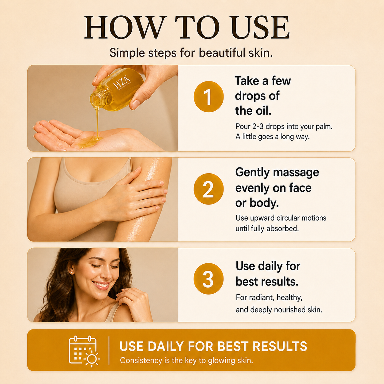 🎉Buy 1 Get 1 Free-HZA Body Glow Oil