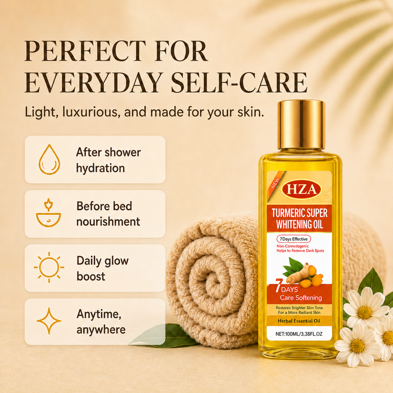 🎉Buy 1 Get 1 Free-HZA Body Glow Oil