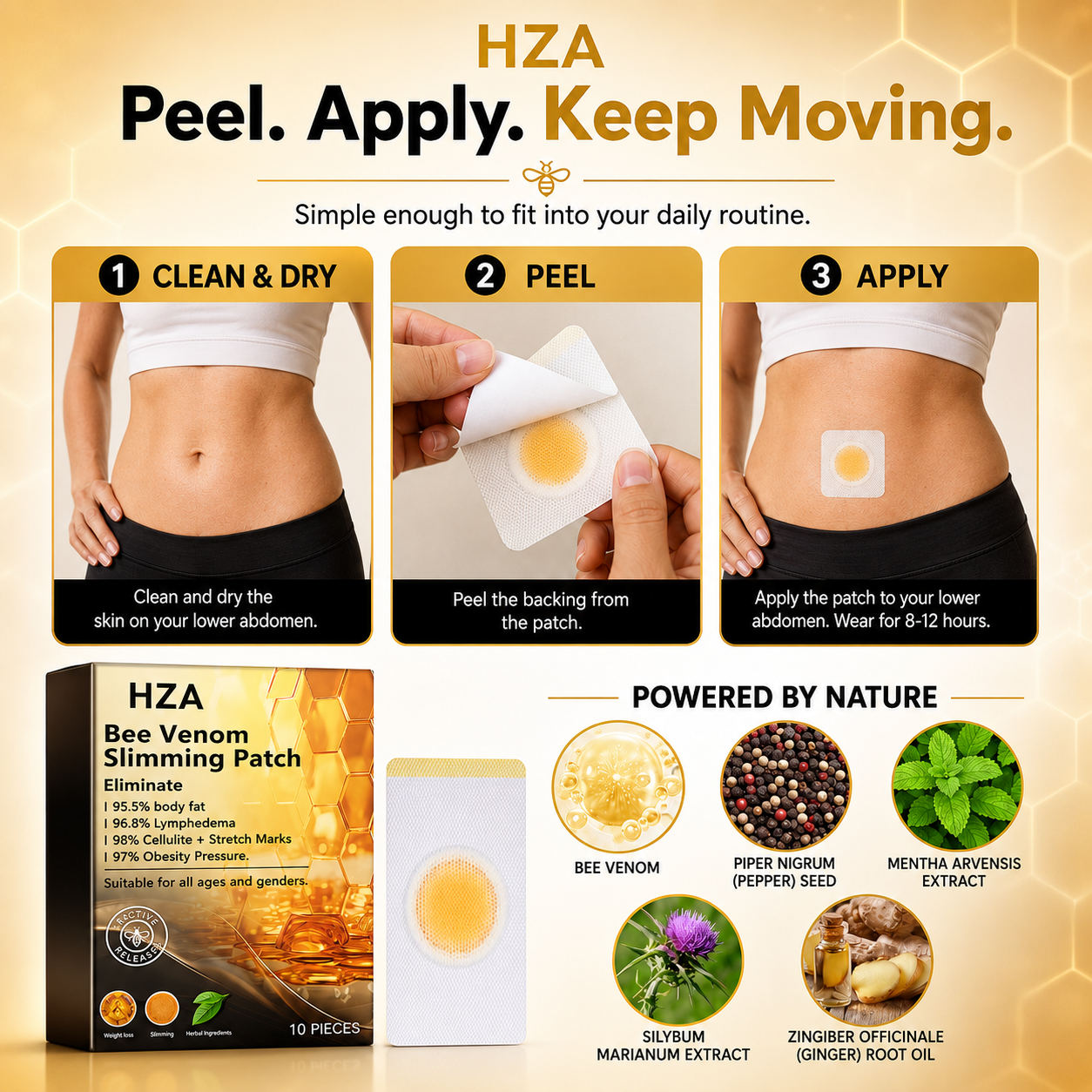 🎉Buy 1 Get 1 Free-Bee Venom Slimming Patch