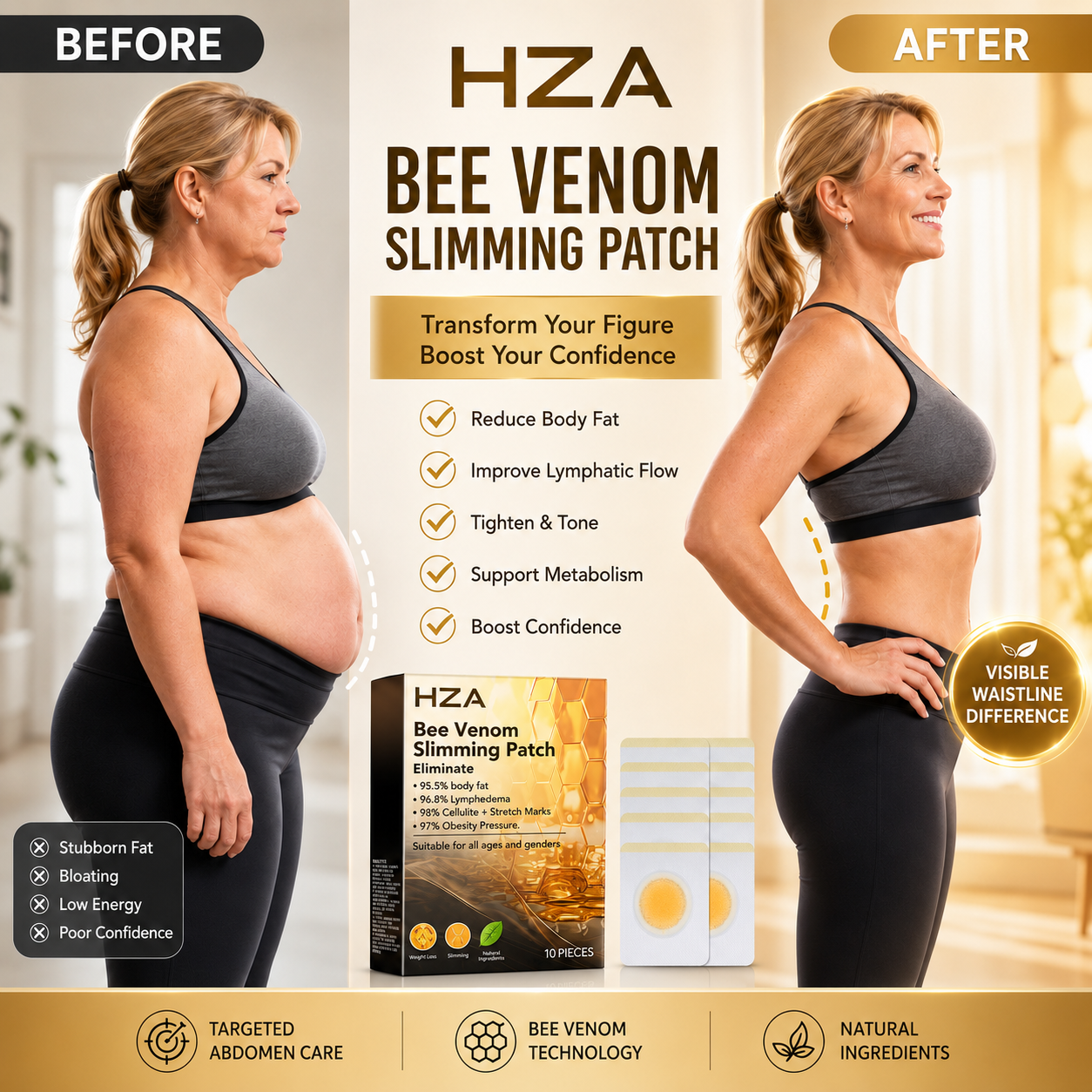 🎉Buy 1 Get 1 Free-Bee Venom Slimming Patch