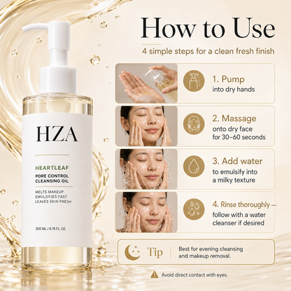 🎁 BUY 1, GET 1 FREE — HZA Purifying Cleansing Oil