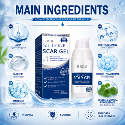 SILICONE SCAR GEL Flatten. Soften. Fade. - PharmacistRecommended Scar Therapy