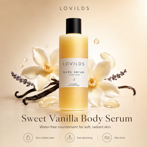 ✨ LOVILDS Water-Free Body Serum 💧 Deep Hydration for Soft, Radiant Skin 🌿