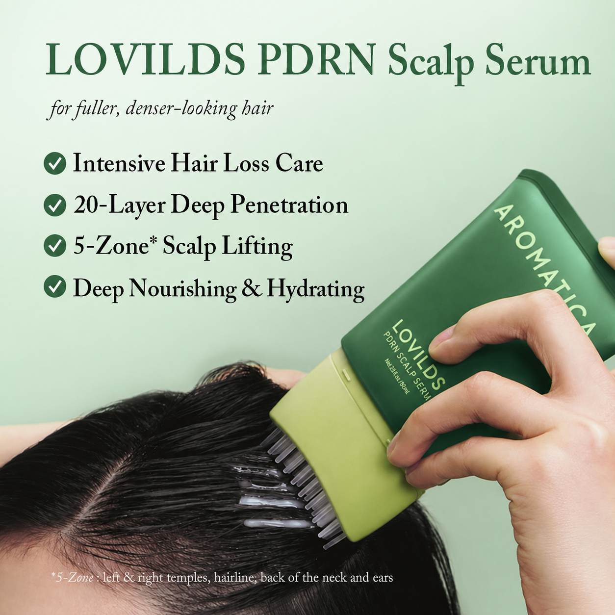 🌿 LOVILDS PDRN Scalp Serum | Root-Focused Care for Fuller, Healthier-Looking Hair ✨
